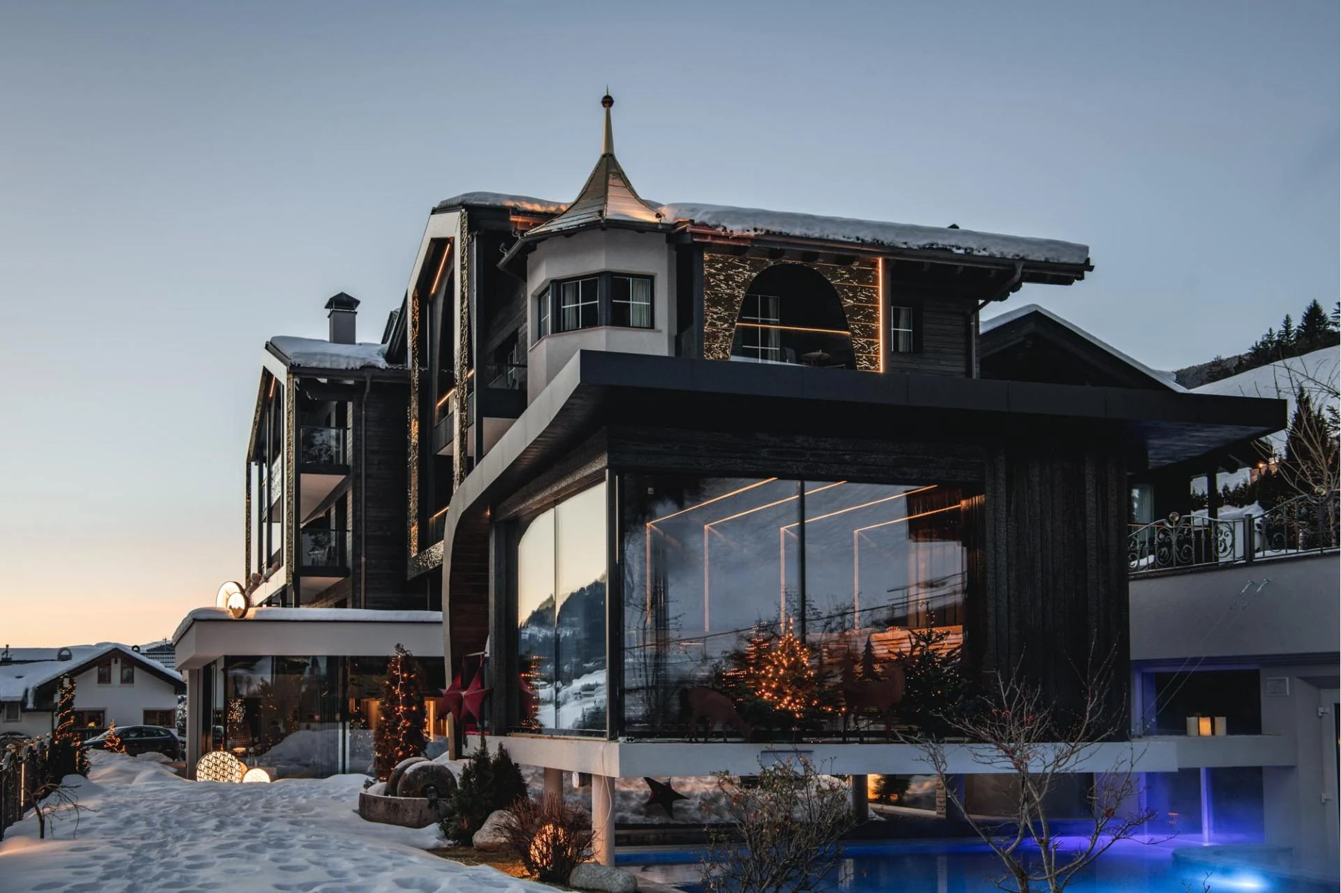 Alpin Garden Luxury Maison in Ortisei, Val Gardena: the current house after the 2020 restyling