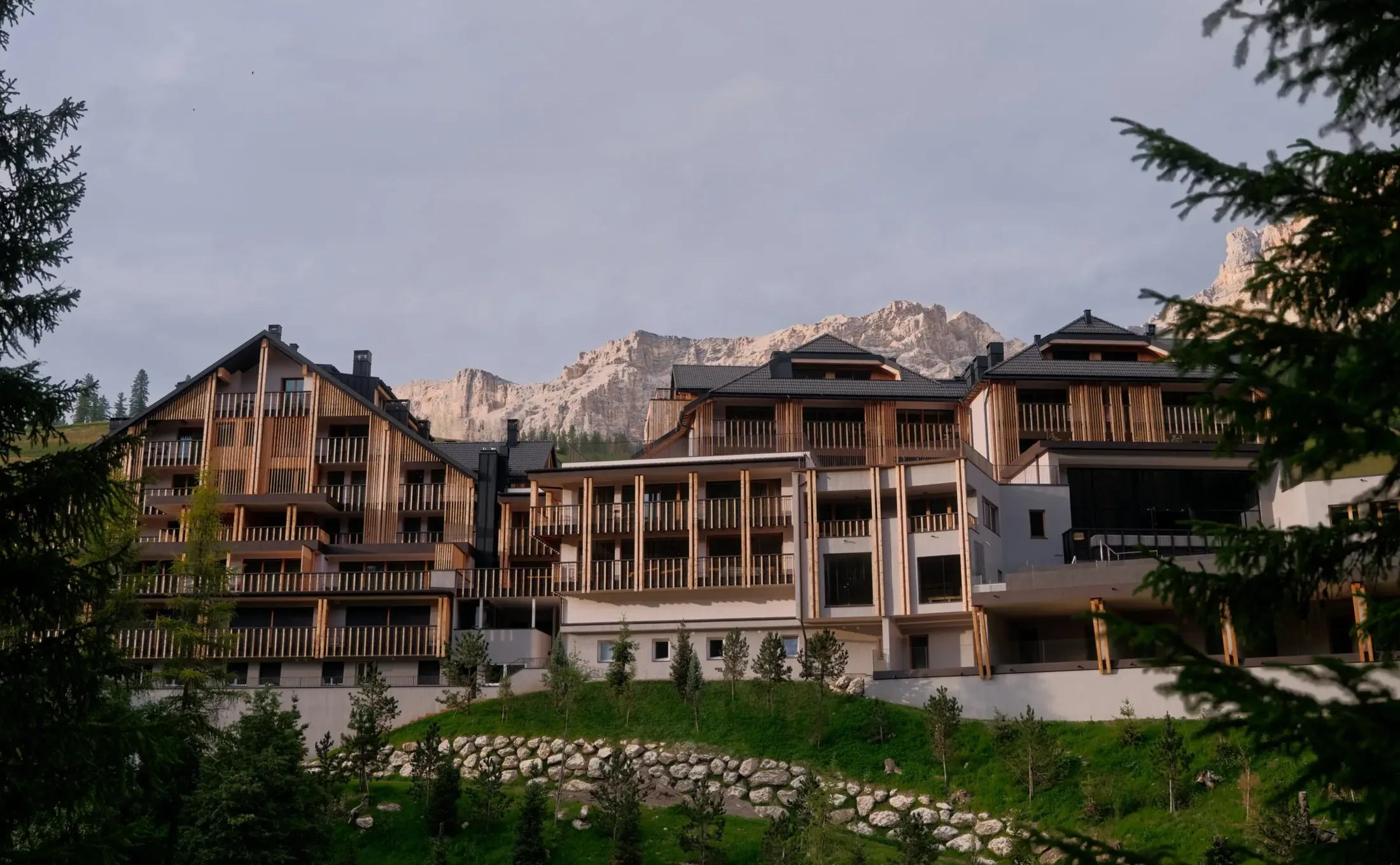 Aman Rosa Alpina in San Cassiano, Alta Badia: the current house after the Aman rebuild