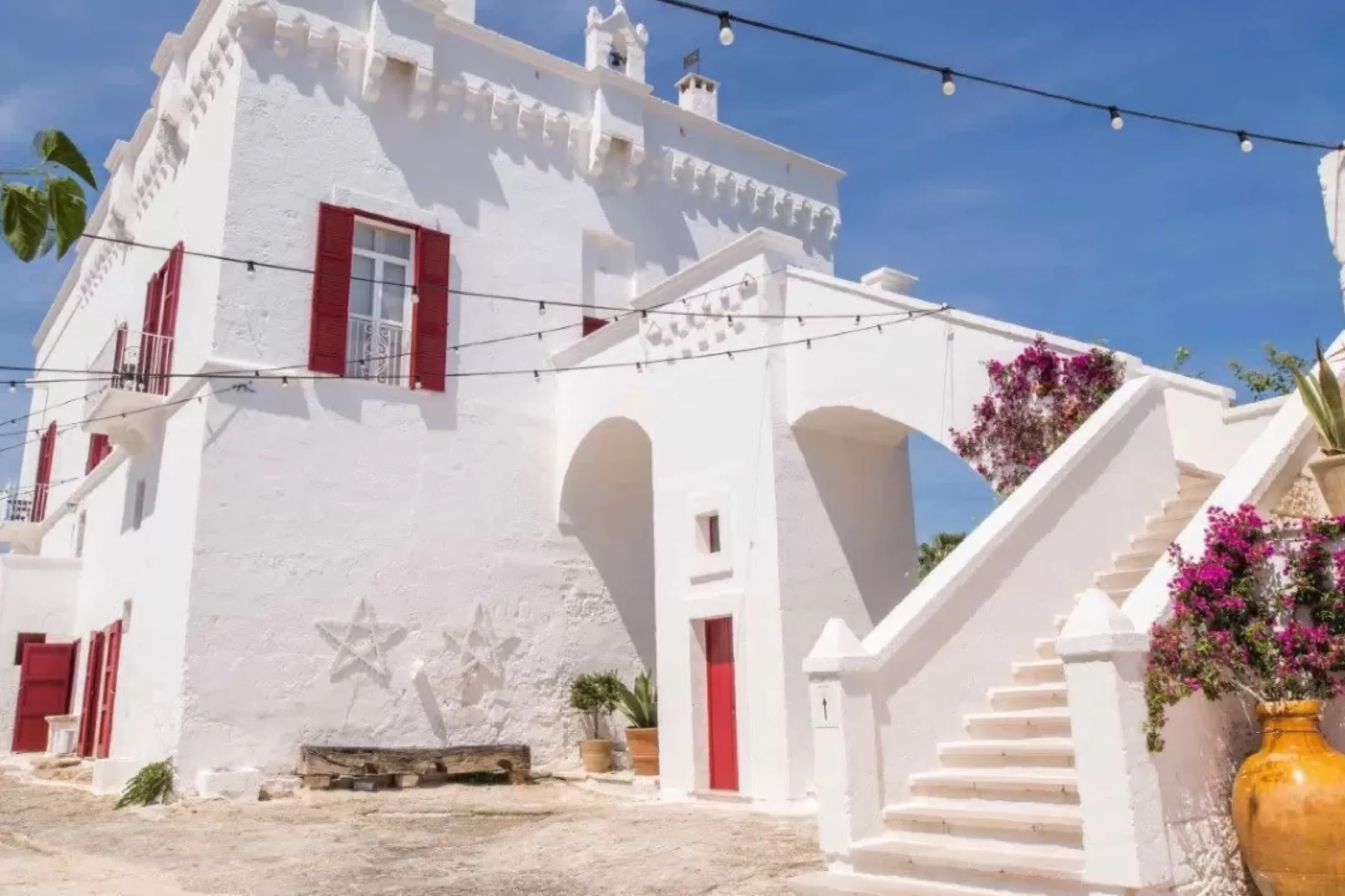 Masseria Torre Coccaro in Savelletri: the historic masseria among olive trees